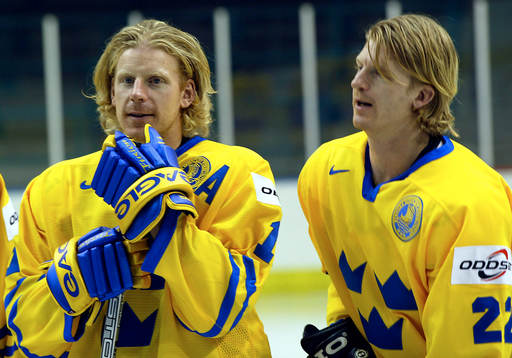 Daniel Alfredsson och Per-Johan Axelsson