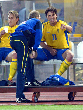 Zlatan Ibrahimovic, Sverige (Bänk, Avbytarbänk, Utbytt)