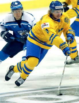 Daniel Alfredsson, Sverige och Niklas Hagman, Finland