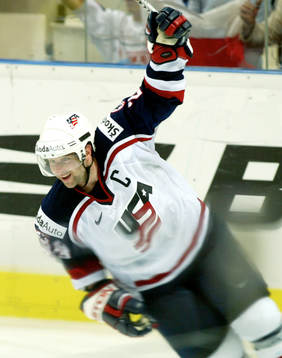 Chris Drury, avgör matchen, jubel