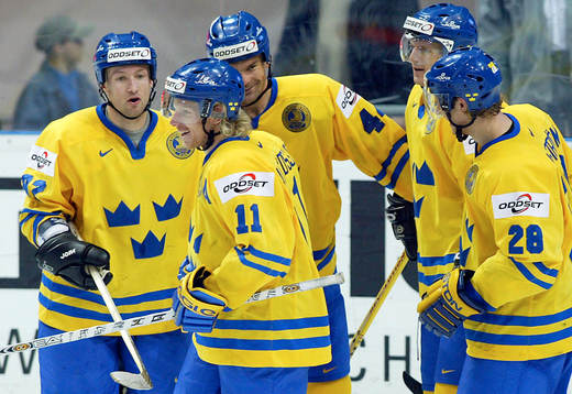 Superkedjan, Michael Nylander, Daniel Alfredsson Per-Johan