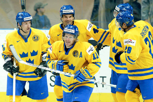 Superkedjan, Michael Nylander, Daniel Alfredsson Per-Johan