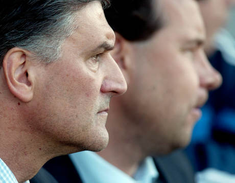 Zoran Lukic och Stefan Rehn, tränare