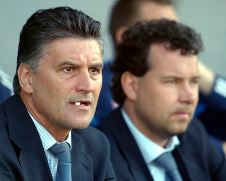 Zoran Lukic och Stefan Rehn, tränare