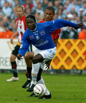 Christopher Justice, Trelleborg och Afonso Alves, Malmö