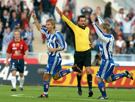 Niclas Alexandersson och Tomas Rosenqvist, Göteborg (Jubel)