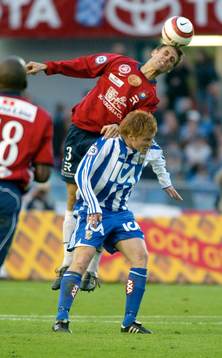 Msrcus Dahlin, Örgryte och Patrik Andersson (Patrik