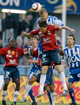 Paulinho Guara, Örgryte och Mikael Antonsson, Göteborg