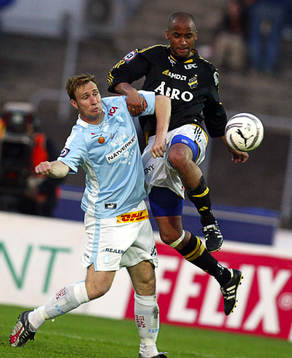 Jimmy Tamandi, AIK och Niklas Skoog, Malmö
