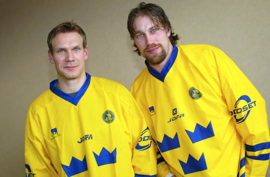 Ishockey, VM, Sverige, Peter Forsberg och Nicklas Lidström