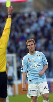 Niklas Skoog, Malmö (Varning, Gult Kort)