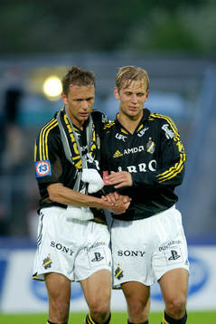 Krister Nordin och Martin Åslund, AIK