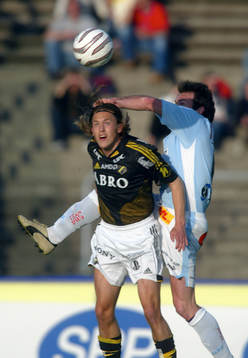Mattias Moström, AIK och Hans Mattisson, Malmö