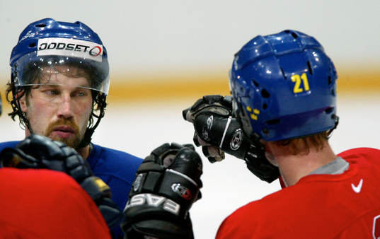 Peter Forsberg och Jörgen Jönsson