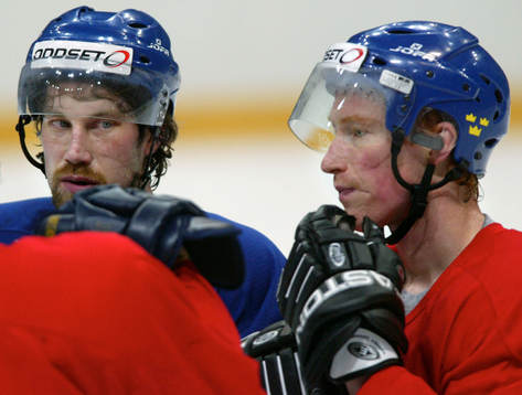 Peter Forsberg och Jörgen Jönsson