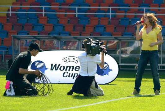 Fotboll, dam,Womens cup, Umeå - Frankfurt