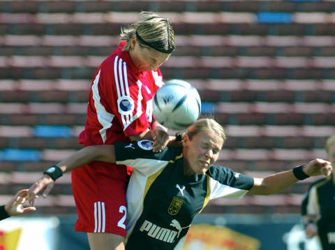 Sandra Minnert, Frankfurt och Laura Kalmari, Umeå