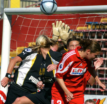 Fotboll, dam,Womens cup, Umeå - Frankfurt