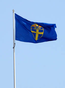 Flagga, svff, svenska fotbollförbundet