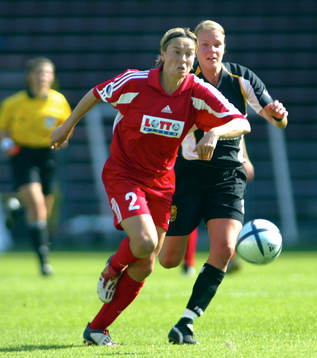 Sandra Minnert, Frankfurt