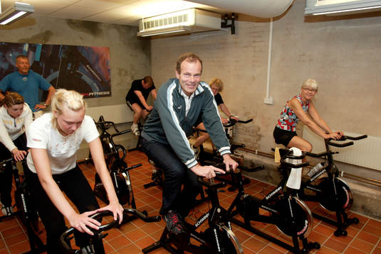 Jan Möller, målvakt. Spinning
