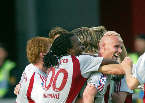 Mikael Sandklef och Peter Ijeh, Göteborg (Jubel)