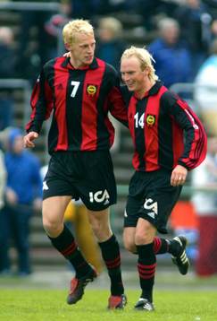 Martin Ekström jublar