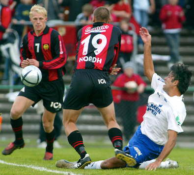 Renato Braga, Norrköping och Richard Henriksson och Mikael