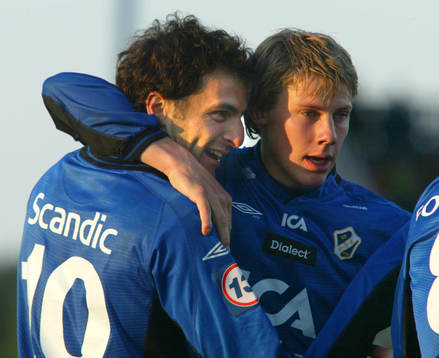 Sharbel Touma och Patrik Ingelsten, Halmstad