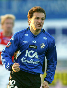 Sharbel Touma, Halmstad. jubel