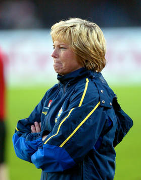 Marika Domanski-Lyfors, förbundskapten, Sverige
