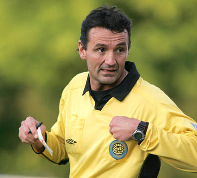 Fotboll, Allsvenskan. Miro Ulakovic, domare