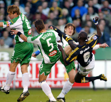 Pa Modou Kah, AIK och Petur Marteinsson och Alexander
