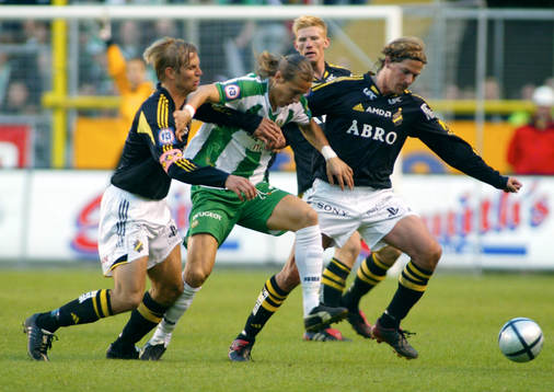 Björn Runström, Hammarby och Martin Åslund och Daniel