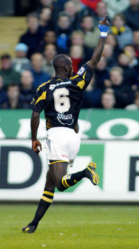 Pa Modou Kah, AIK, jubel