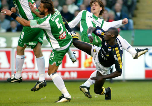 Pa Modou Kah, AIK och Alexander Östlund och Petur
