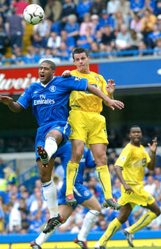 Fotboll, engelsk, FA Barclaycard Premiership, Chelsea -