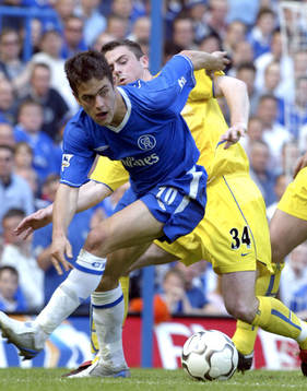Fotboll, engelsk, FA Barclaycard Premiership, Chelsea -