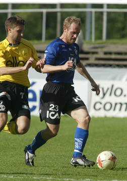 Jari Ilola, Elfsborg och Emil Jensen, Halmstad