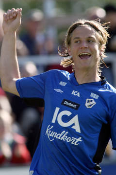 Markus Rosenberg, Halmstad (Jubel)