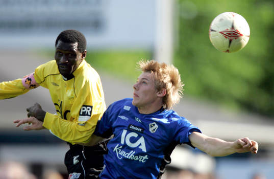 Garba Lawal, Elfsborg och Patrik Ingelsten, Halmstad