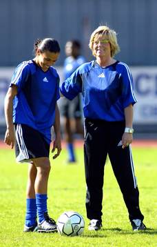 Marta da Silva, Brasilien och Marika Domanski Lyfors,