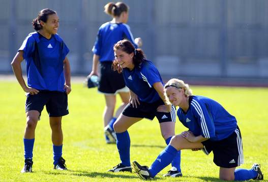 Marta da Silva, Brasilien och Malin Moström och Victoria