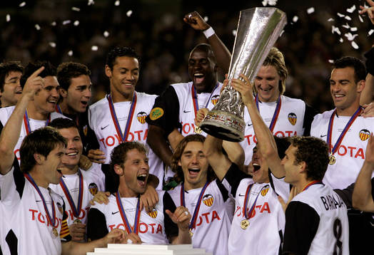 Fotboll, UEFA-cupen, UEFA Cup, Final, Valencia - Olympique