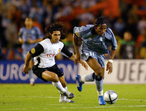 Fotboll, UEFA-cupen, UEFA Cup, Final, Valencia - Olympique