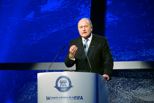 Sepp Blatter, FIFA, president
