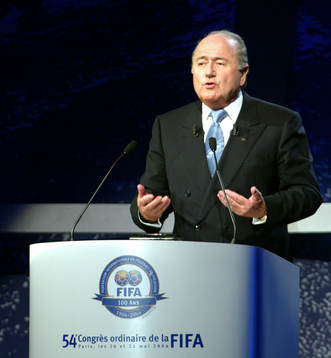 Sepp Blatter, FIFA, president