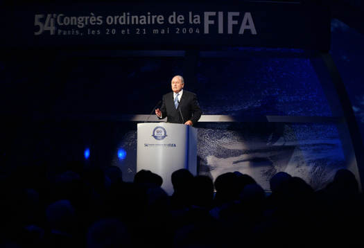 Sepp Blatter, FIFA, president