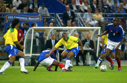 Julio Baptista, Brasilien och Patrick Viera, Frankrike