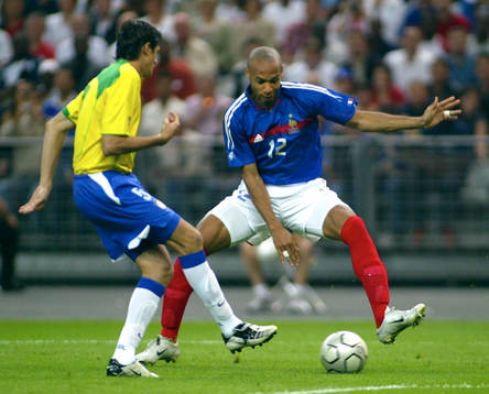 Thierry Henry, Frankrike och Luisao, Brasilien